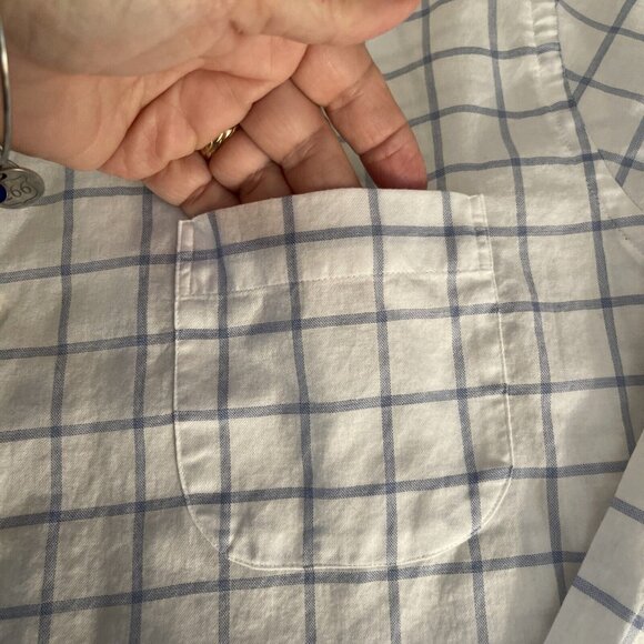 Peter Millar Long Fetlock Autumn Soft Cot ,Button‎ Sport Woven Shirt Men M White - Picture 3 of 14